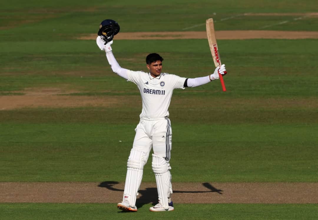 Shubman Gill notched up his second ton as captain